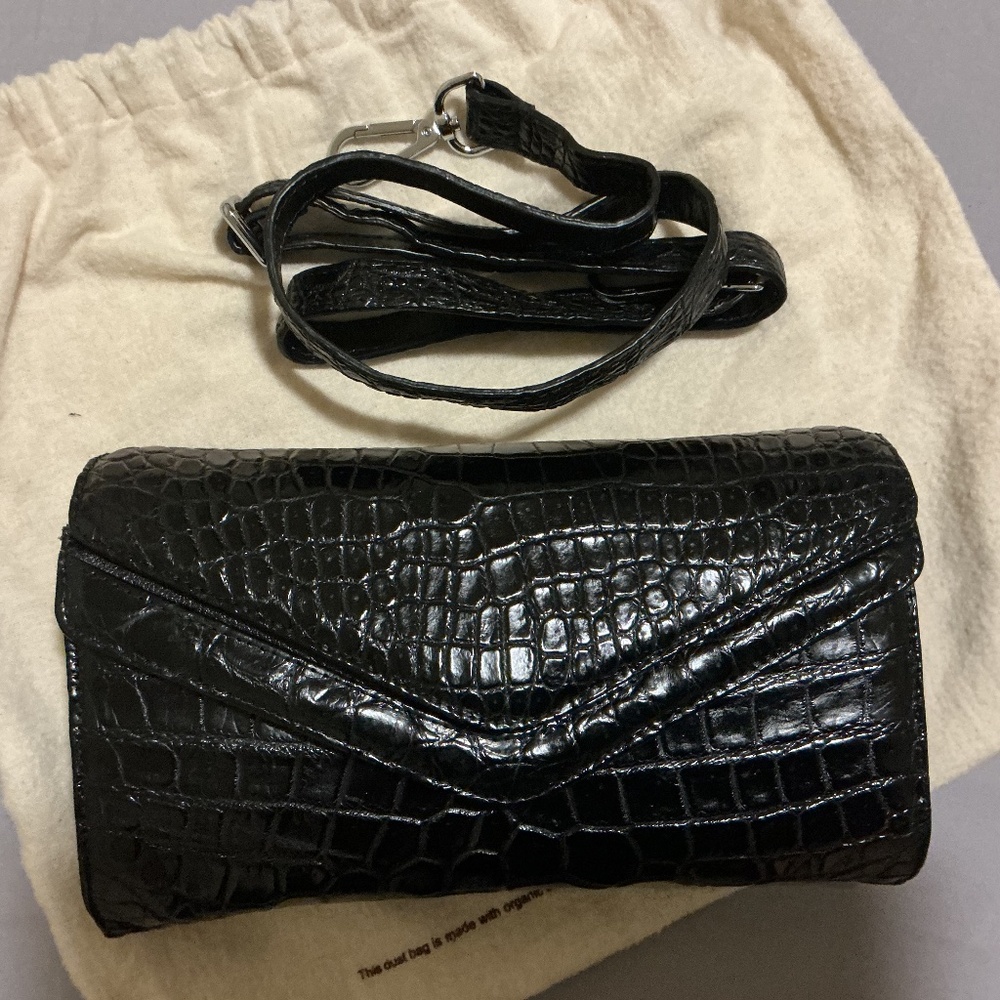 Genuine crocodile(Alligator) leather bag ( clutch)